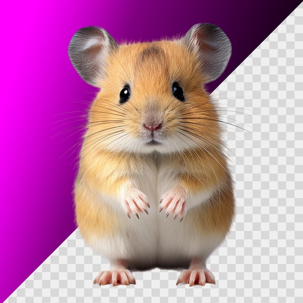 PSD pika isolated on transparent background