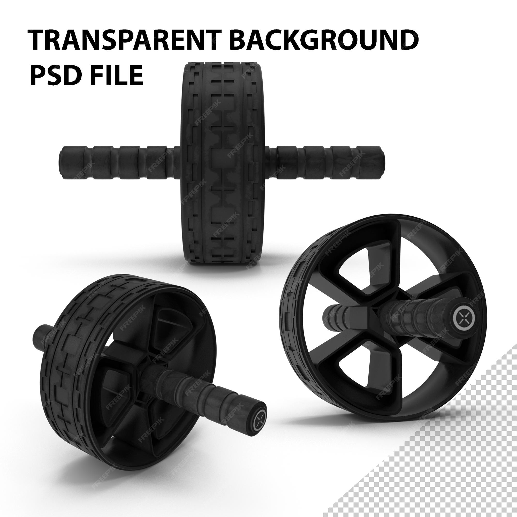 Premium PSD  Pilates wheel roller png