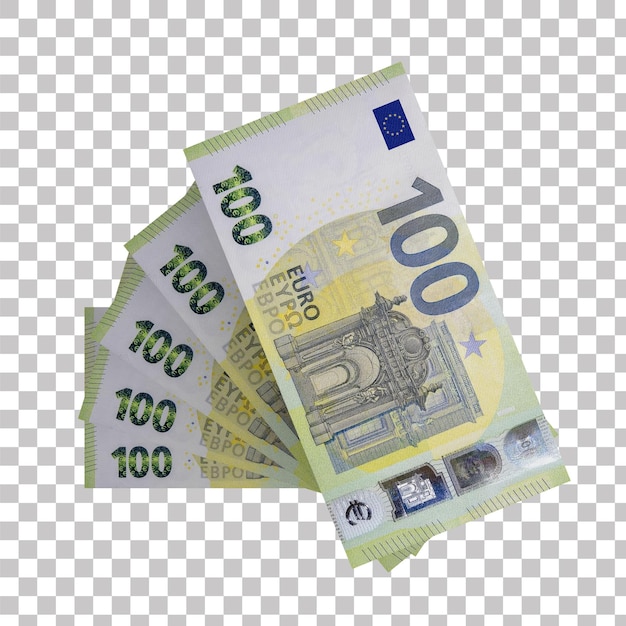 pile of euro banknotes