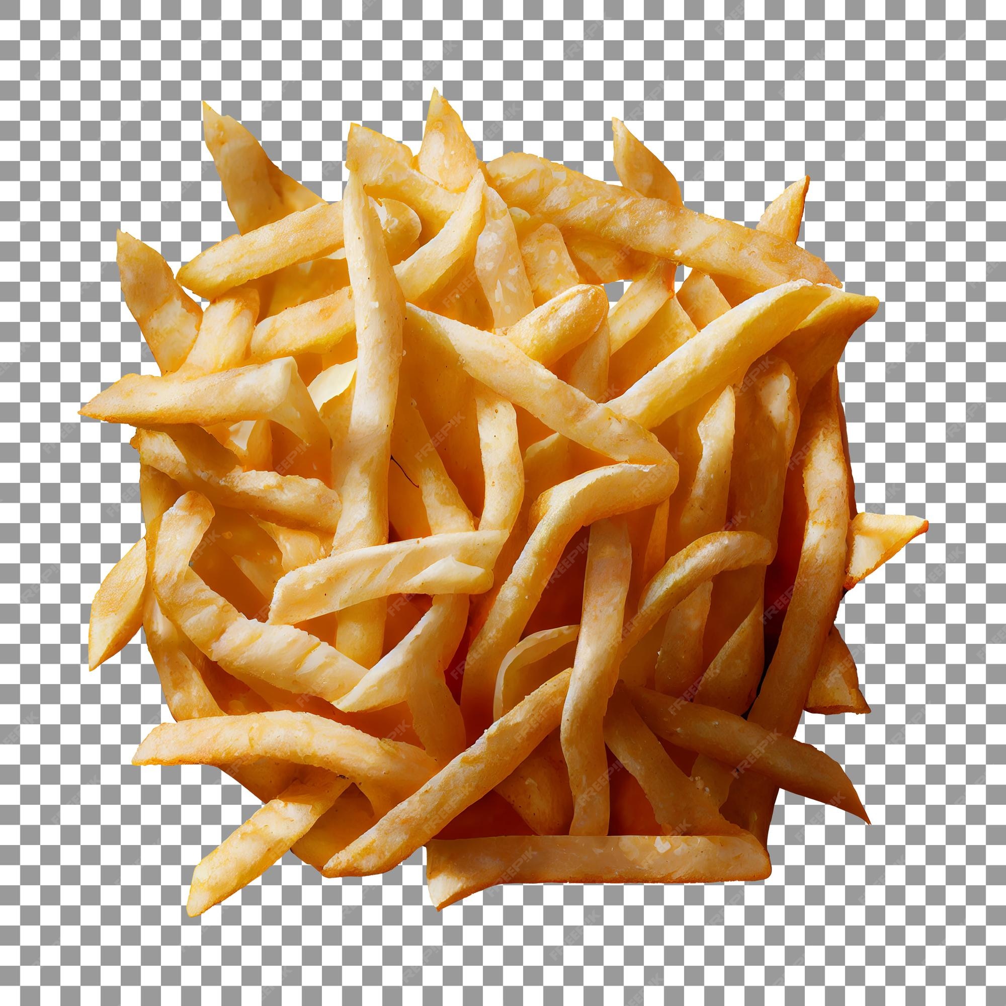 transparent french fries