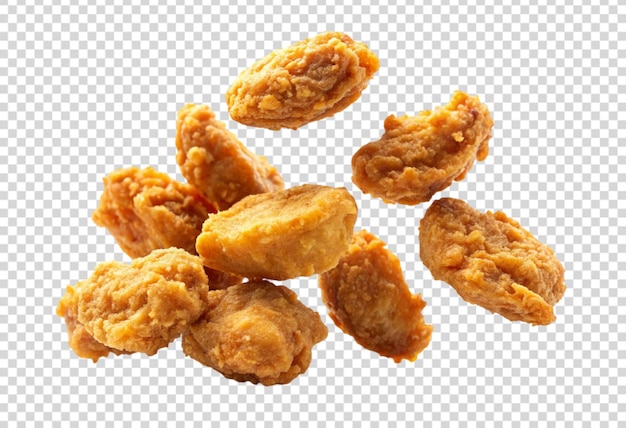 a pile of walnuts on a transparent background