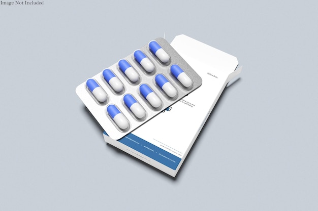Pill BoX Mockup