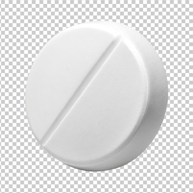 PSD pill medical capsule tablet icon isolated on transparent background