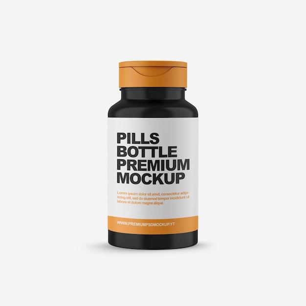 Pillenfles premium psd mockup