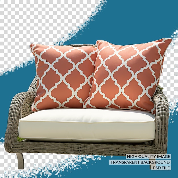 Pillow 3d png clipart transparent isolated background