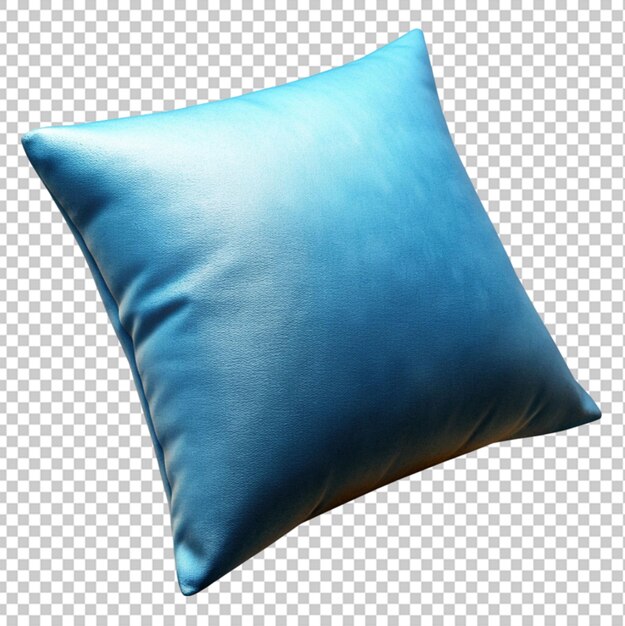 PSD pillow isolated on transparent background