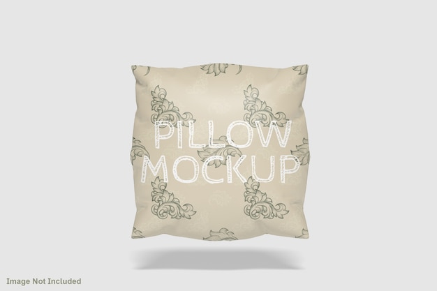 Pillow mockup isolated