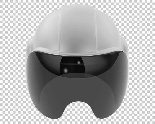 PSD 透明な背景のパイロットヘルメット3dレンダリングイラスト