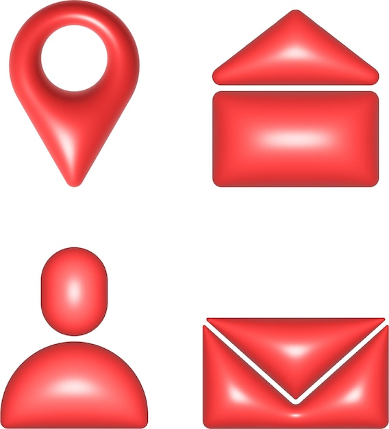 Икона PIN House Person and Letter (Человек и буква)