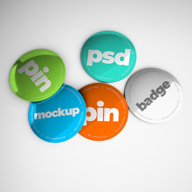 Pin mockups