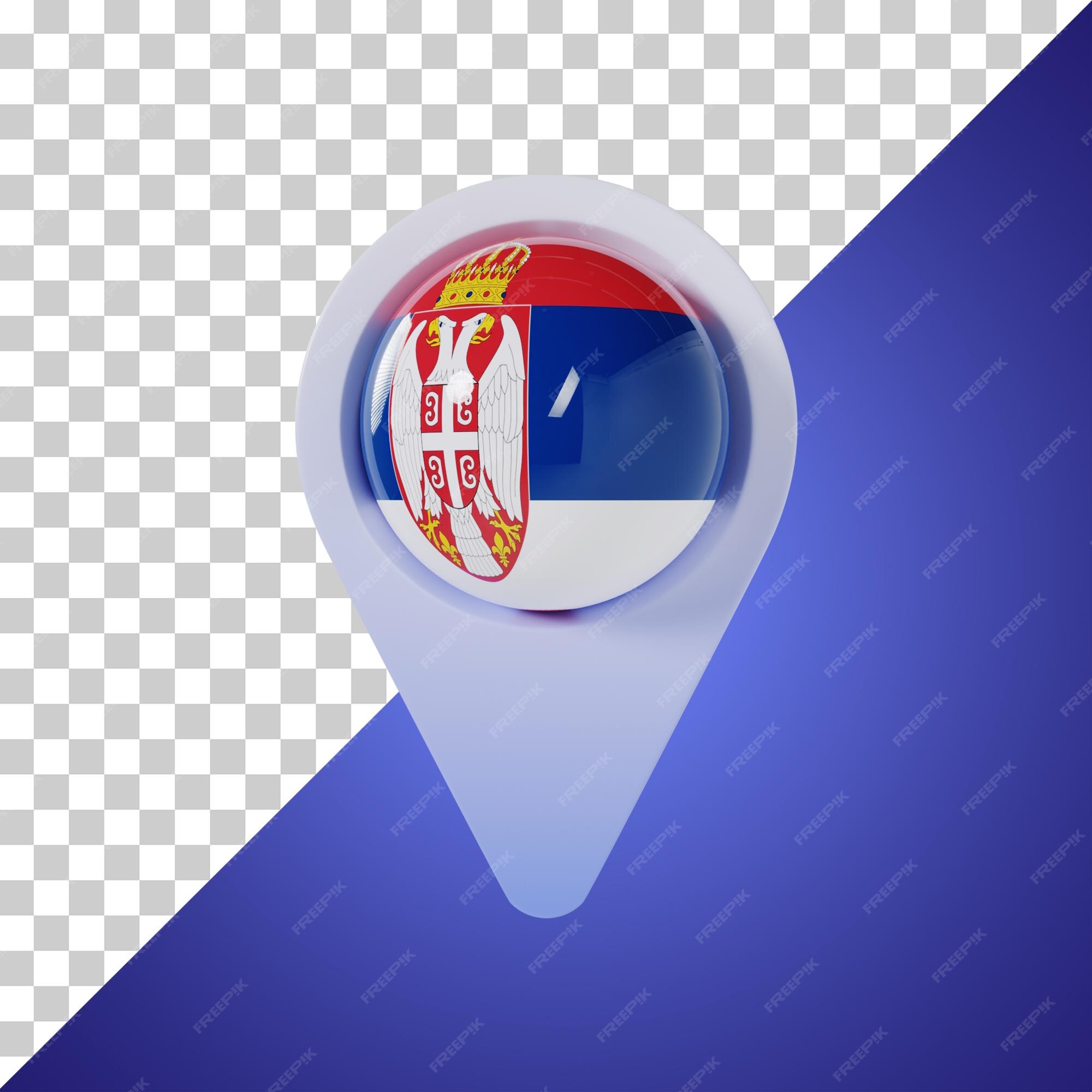 Serbia Pin