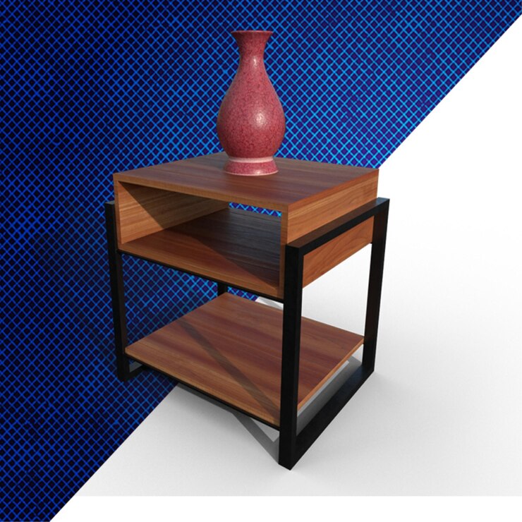 PSD pine wood metalon furniture