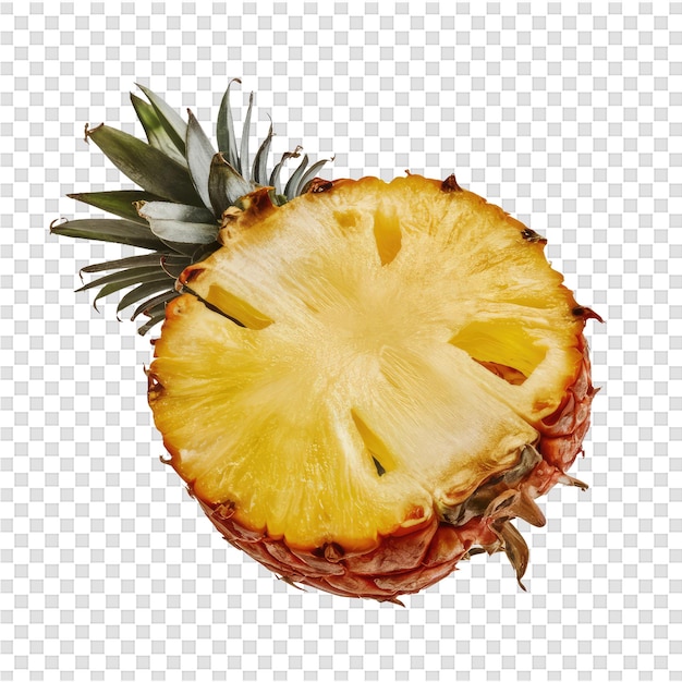 PSD a pineapple drawing with a pineapple on it