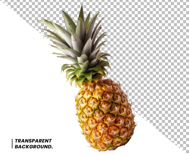 PSD frutta di ananas isolata