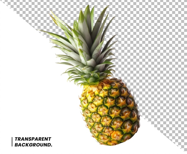 PSD frutta di ananas isolata