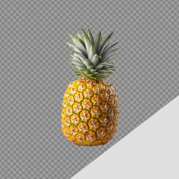 PSD パイナップル png が透明な背景に隔離されています