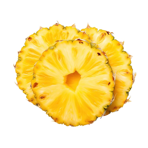 PSD pineapple slice