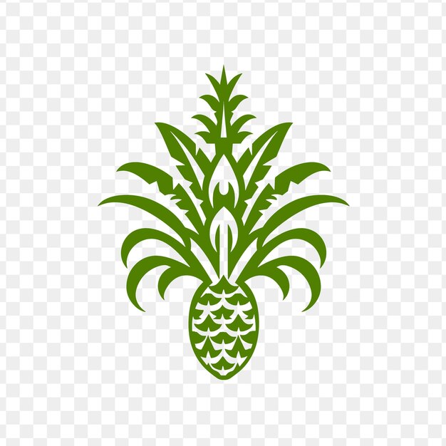 PSD pineapple on a transparent background