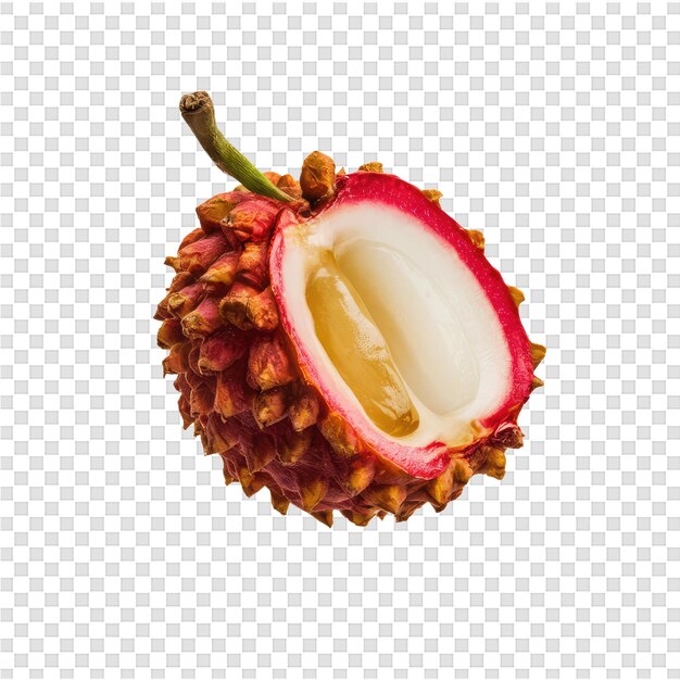 PSD a pineapple with a slice of fruit on it