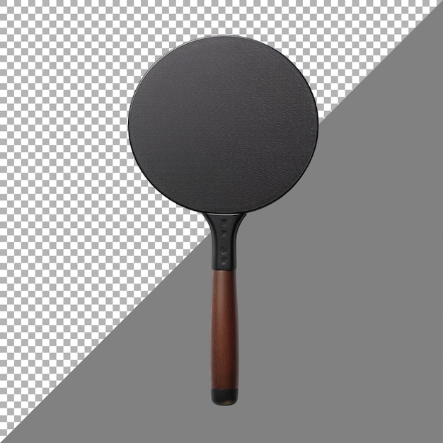 PSD ping pong paddle against transparent background ai generated