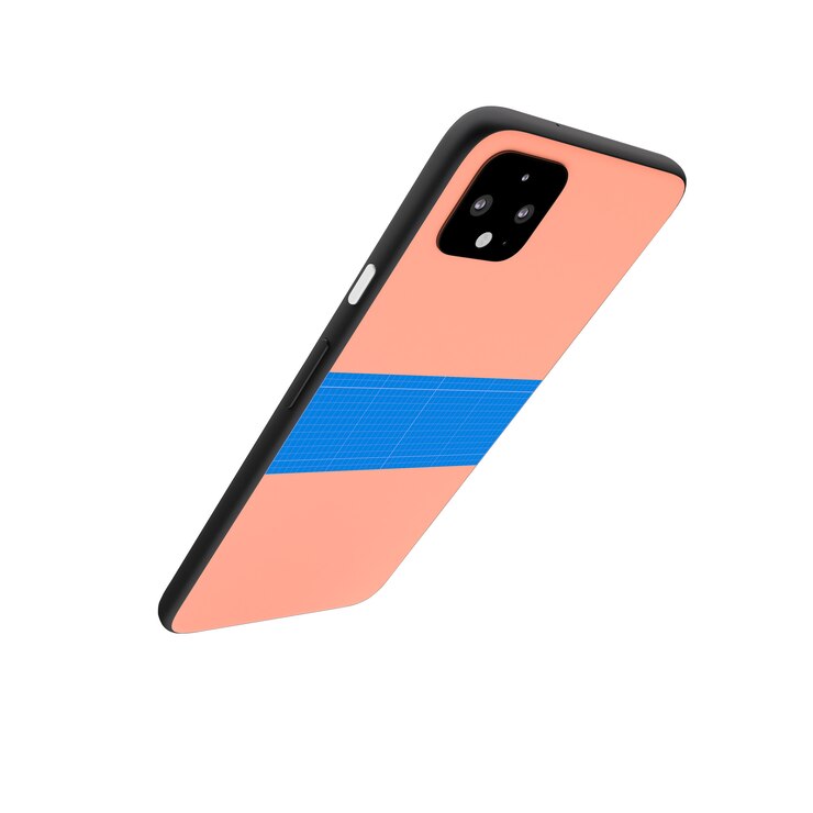 PSD pink back мобильный макет