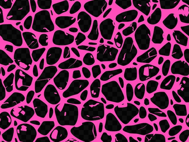 PSD a pink background with black spots and pink spots