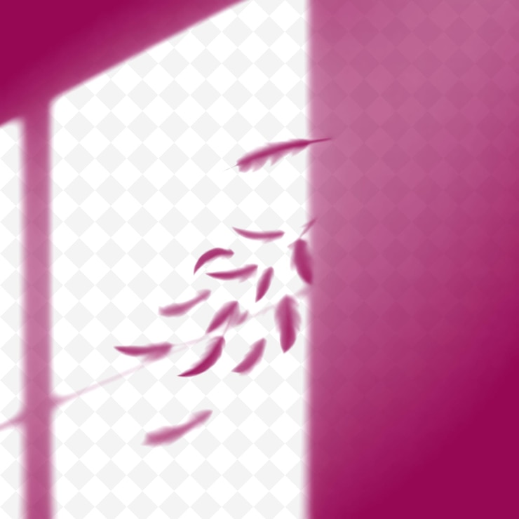 PSD a pink background with a flower in the middle of it