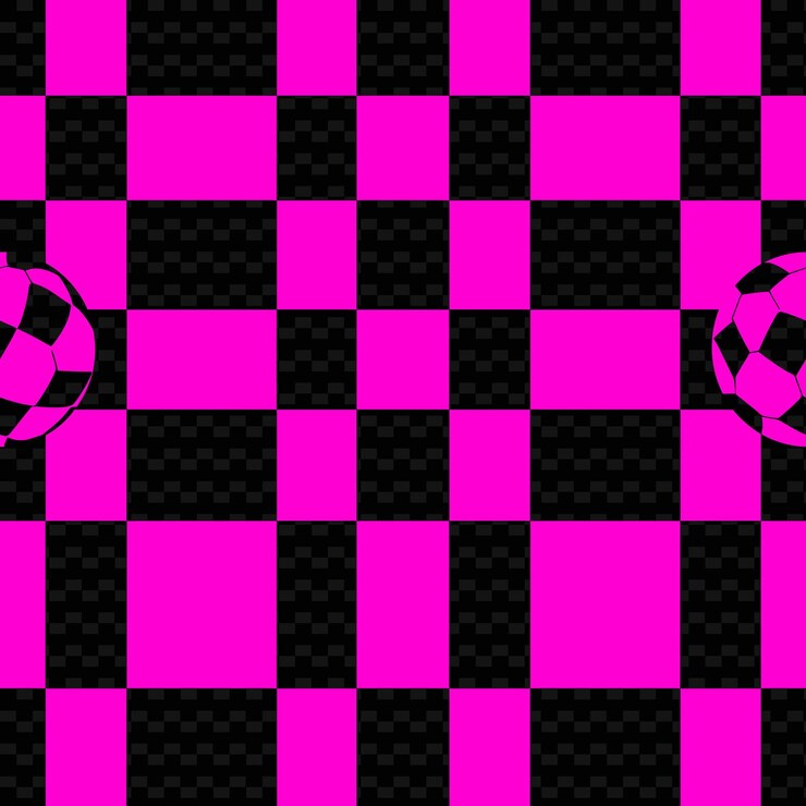 PSD a pink and black diamond with a black background