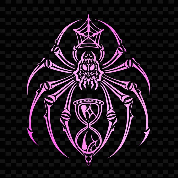 PSD a pink and black logo with a crown and the words quot the king quot on it