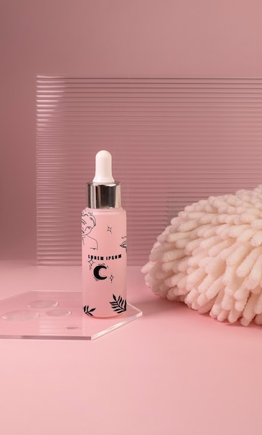 pink bottle
