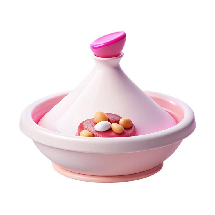PSD a pink bowl with a pink lid and a pink lid that says quot pink pills quot
