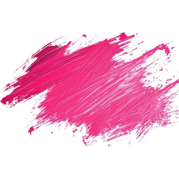 PSD tratti di pennello rosa scarabocchi di penna
