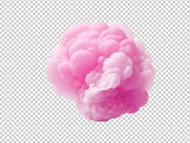 PSD pink cotton candy