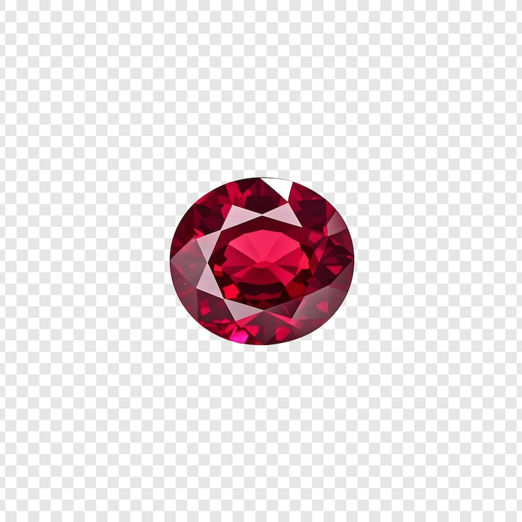 PSD a pink diamond on a transparent background