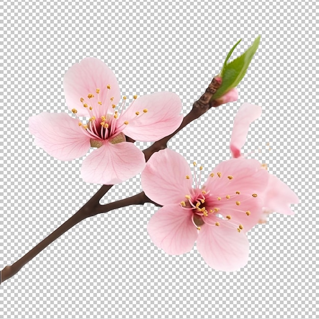 a pink flower spring and decorate