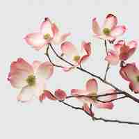 PSD pink flowers background