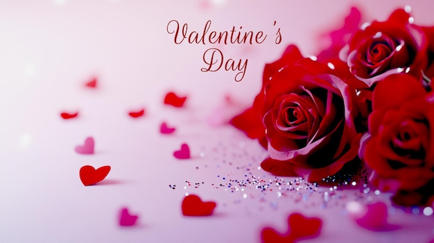 a pink heart that says quot valentine  s day quot on a white background