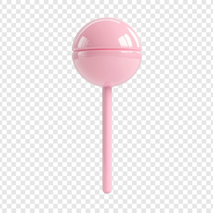 PSD ピンク・ロリポップ・キャンディ 甘いお子 デザート 甘い お子 甘い 美味しい お子