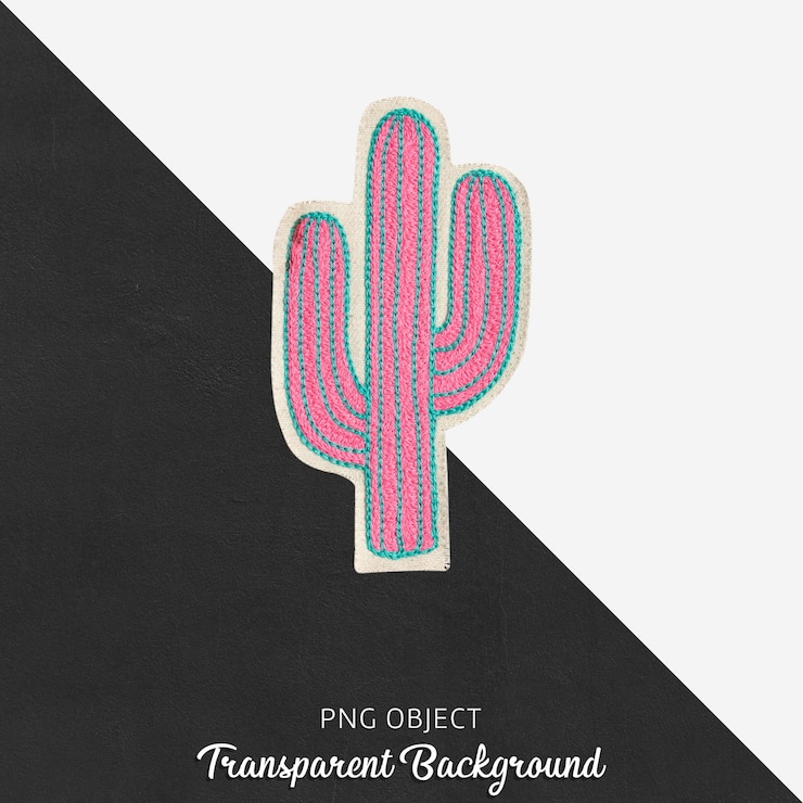 PSD pink palm patch