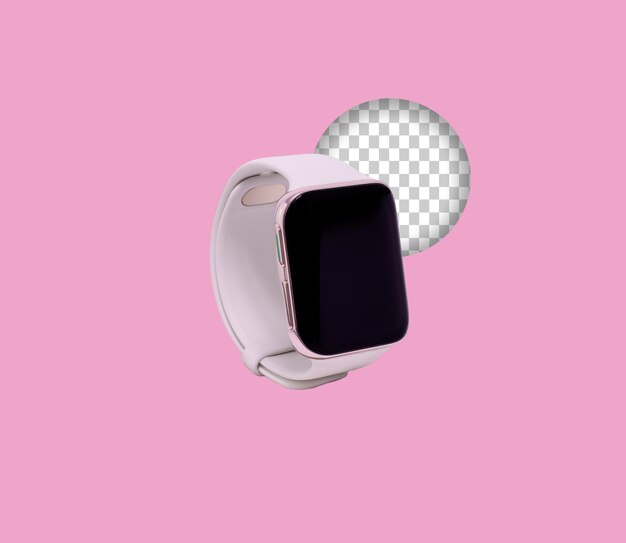 PSD pink smartwatch