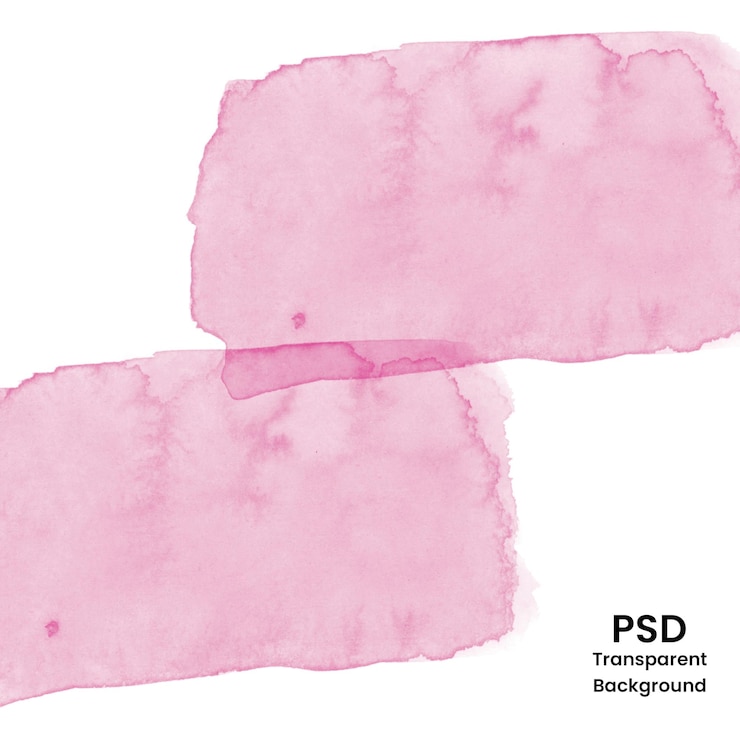 PSD ピンクの水彩の抽象的な背景