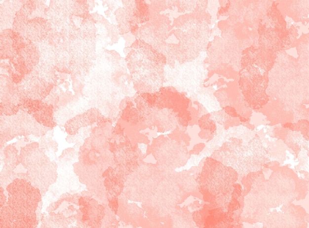 A pink watercolor background with a stain of watercolor