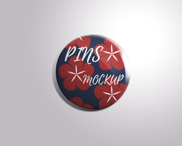 pins mockup
