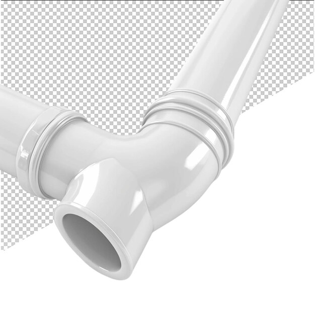 PSD a pipe with a white background and a black and white background