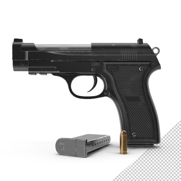 ピストル 9mm PNG