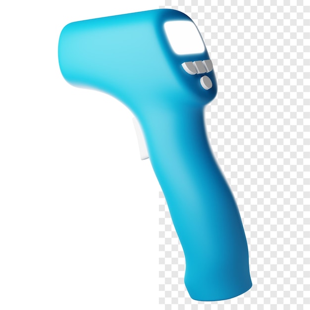 Pistolthermometer 3D Icon
