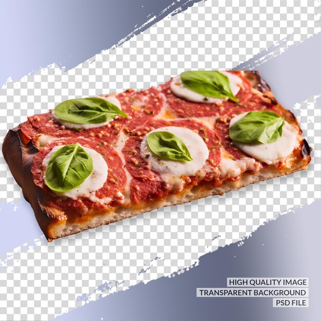 PSD disegno di banner per pizza 3d png clipart sfondo trasparente isolato