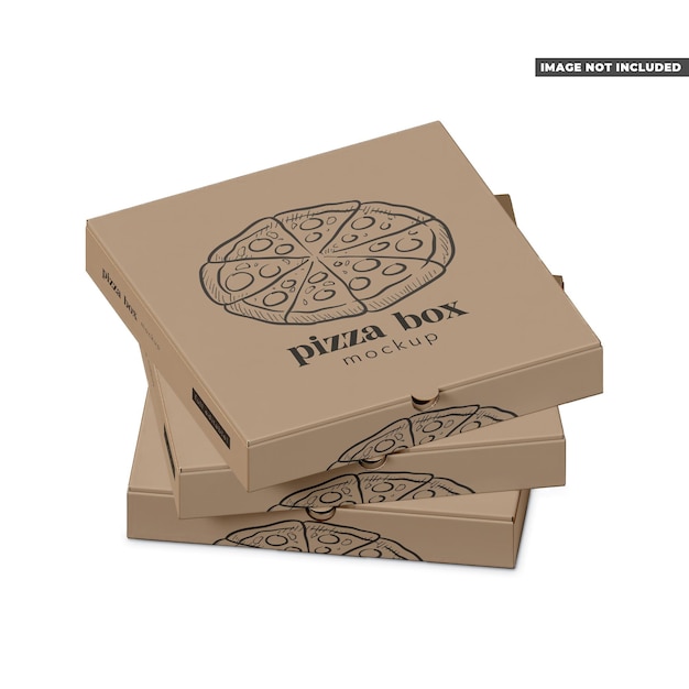 PSD pizza box mockup