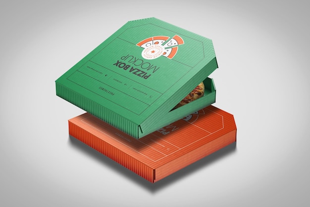 PSD pizza box mockup