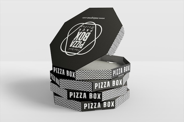 PSD pizza box mockup